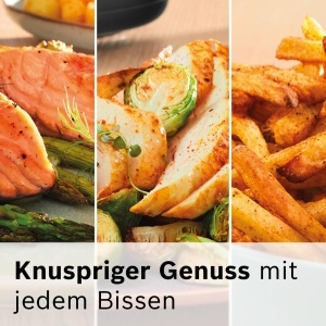 Friteuza cu aer cald Bosch Serie 4 MAF462C0, 6.1 L, 7 programe, crem - Img 8