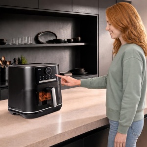 Friteuza cu aer cald Braun MultiFry 7, 8L, 1900W, Negru - Img 6