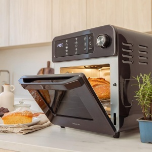 Friteuza cu aer cald Cecotec BakeFry 1500 Touch, 15 litri, 1700 W, inox - Img 7