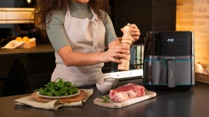 Friteuza cu aer cald Cecotec Cecofry Full InoxBlack Pro 5500, 5.5 L, 1700 W, finisaj inox - Img 9