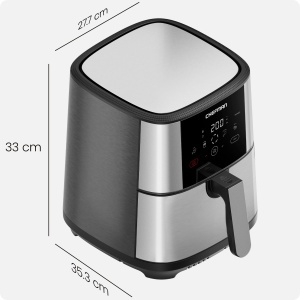 Friteuza cu aer cald Chefman TurboFry Touch 475L Control Digital One-Touch Inox - Img 7