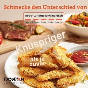 Friteuza cu aer cald COSORI Turbo Blaze, 6 l, 9-in-1, DC Motor - Img 2