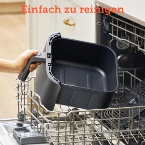Friteuza cu aer cald COSORI Turbo Blaze 6L, ceramic antiaderent, gri - Img 4