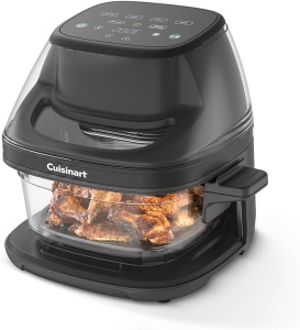 Friteuza cu aer cald Cuisinart 3,8L, cu control tactil si recipient din sticla