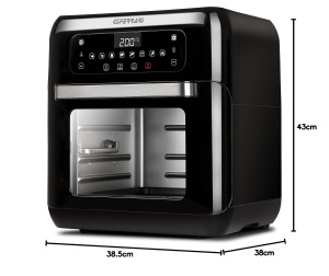 Friteuza cu aer cald G3 Ferrari G10136, 1500 W, 11 L, Negru - Img 10