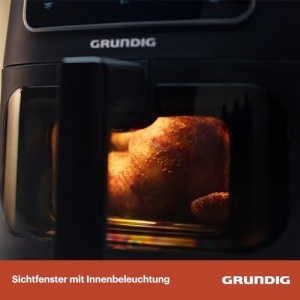 Friteuza cu aer cald Grundig FRY 7320, 7.6L, 1750W, Negru - Img 9