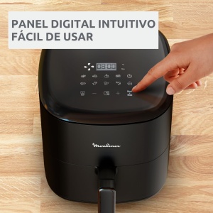 Friteuza cu aer cald Moulinex Easy Fry Max EZ245820ES, 5L, 1500W, Negru - Img 4