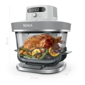 Friteuza cu aer cald Ninja CRISPi PRO XL, 5.7L, 2050W, alba - Img 3