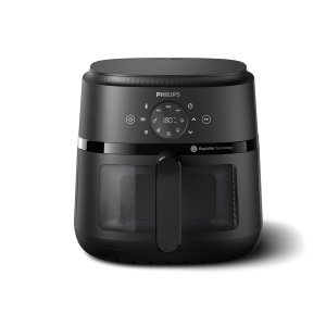 Friteuza cu aer cald Philips 2000 Series NA23000, capacitate 6.2L, tehnologie RapidAir