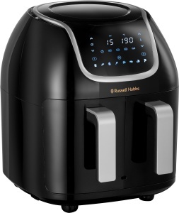 Friteuza cu aer cald Russell Hobbs SatisFry Snappi 27290-56, 8.5 L, 8 programe, touchscreen