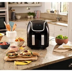 Friteuza cu aer cald Russell Hobbs SatisFry Snappi 27290-56, 8.5 L, 8 programe, touchscreen - Img 11