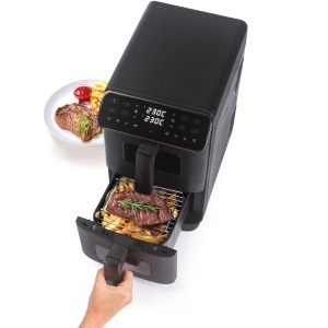 Friteuza cu aer cald Salter VertiCook, 9 l, 2400 W, 2 sertare - Img 9