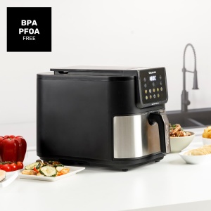 Friteuza cu aer cald Taurus 1700W, 8L, 8 programe, design compact - Img 6