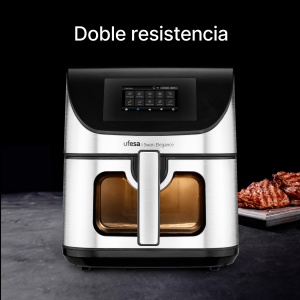 Friteuza cu aer cald Ufesa 75L 2200W Display digital 43 si tehnologie Air Pulse Ultra 360oC - Img 3