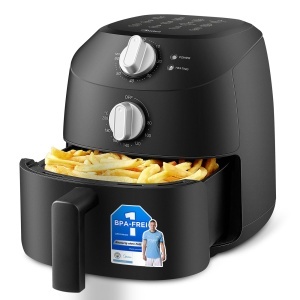Friteuza cu aer Midea 2L friteuza cu aer de 1150W prajire fara ulei friteuze cu aer cald functie de oprire automata fara ulei usor de curatat fara BPA - Img 1