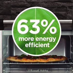 Friteuza cu aer pentru cuptor Russell Hobbs 5-in-1 friteuza cu aer mini cuptor gratar prajitor de paine functie de mentinere la cald Express 20l Pizza - Img 5