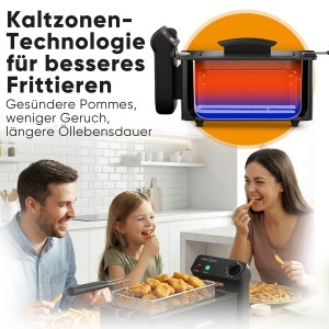 Friteuza cu ulei ProfiCook PC FR 1325, 3L, 2000W, inox - Img 6