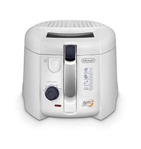 Friteuza DeLonghi F28211.W1, 1800 W, 1.2 Litri, Inox, Alb