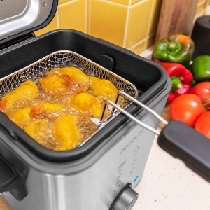 Friteuza electrica Cecotec CleanFry Advance 1500 Inox, 1.5L, 900W - Img 3