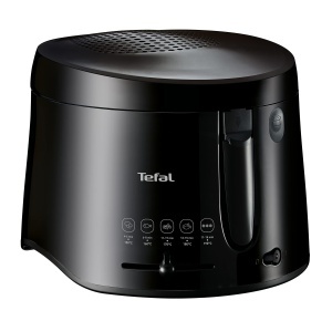 Friteuza Tefal Maxi Fry FF1078, 1,2 kg, neagra, termostat reglabil