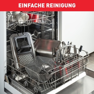 Friteuza Tefal Oleoclean Pro Inox & Design, 2300W, capacitate 1,2 kg, recipient ulei detasabil, filtrare automata ulei/grasime, temporizator, termostat, 3,5 l, friteuza neagra, otel inoxidabil, FR8040 - Img 5