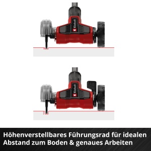 Fugeni curatator cu acumulator Einhell GE-CC 18110 Li E-Solo, 18V, cu 2 perii - Img 7
