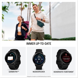 Garmin Vivoactive 6 42mm Smartwatch Fitness AMOLED Display 11 Zile Autonomie - Img 4