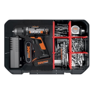 Geanta de scule WORX WA0071 Negru din plastic robust fara continut - Img 2