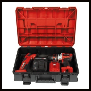 Geanta de transport Einhell E-Case S-F 25 kg sistem modular rezistenta si sigura - Img 5