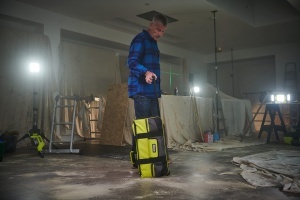 Geanta de unelte RYOBI RSSLTB2, cu roti, maner telescopic, 3 fronturi - Img 2