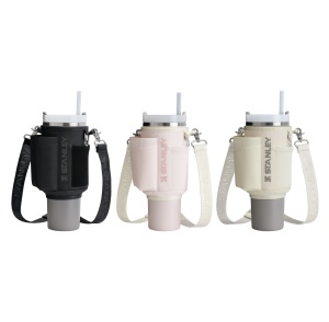 Geanta pentru bauturi Stanley 1913 All-Day Quencher 1.18L, roz quartz, reciclat - Img 10