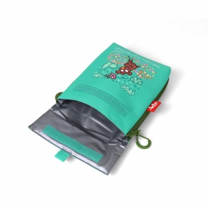 Geanta pentru gustari Jata HOGAR HPOR7202, 1.6L, reciclata, cu carabinier - Img 4
