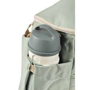 Geanta pentru scutece BEABA Sydney II, 21L, salbeigrun, cu suport de schimbare - Img 6