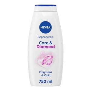 Gel de dus NIVEA Care Diamond 750 ml, cu vitamine C si E, fara microplastice