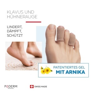 Gel protectie pentru degete PODERM - pentru calusuri si dureri - 100 natural - Img 2