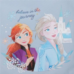 Genti Disney Jomma, Frozen Believe in The Journey, Rucsac pentru copii, Rucsac scolar, Poliester, Curele largi si reglabile, Buzunare si compartimente multiple., Albastru, Rucsac pentru gradinita - Img 5