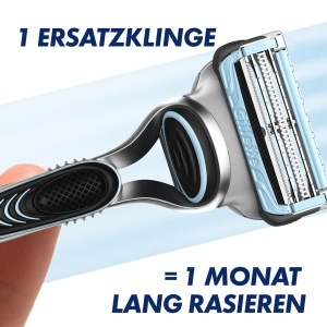 Gillette SkinGuard Sensitive Set 11 Lame de Ras Barbati Compatibile cu Manere Fusion - Img 4