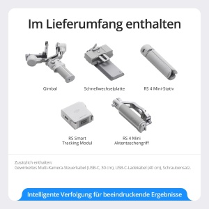 Gimbal Stabilisator DJI RS 4 Mini Combo, Usor, Compact, Cu Modul Inteligent de Urmarire - Img 8