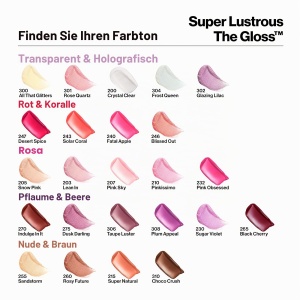 Gloss de buze Revlon Super Lustrous Snow Pink 205, 3,8 ml, cu SPF 15 - Img 6