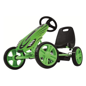 Go-Kart pentru copii hauck Speedster, 4-10 ani, 50 kg, Culoare Verde - Img 5