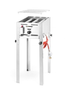Gratar cu gaz HENDI Grill-Master mini, 5kW, inox, pentru exterior - Img 3