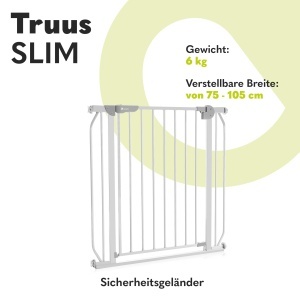 Gratar de protectie Lionelo Truus Slim, 75-105 cm, montare fara gauri - Img 2