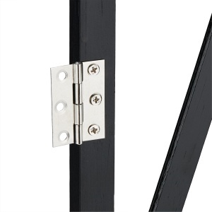 Gratar de protectie pentru caini Relaxdays, extensibil 17-130 cm, inaltime 87,5-100 cm, bambus, negru - Img 8