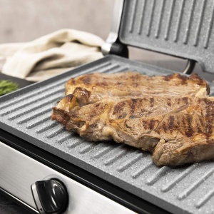 Gratar electric Cecotec RocknGrill 2400 UltraRapid 2400W deschidere 180deg antiaderent - Img 7
