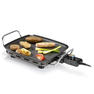 Gratar electric Princess Chef Mini Classic, 28 x 28 cm, 1900 W, negru