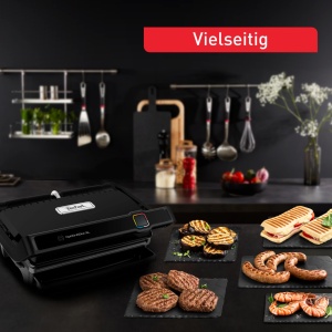 Gratar electric Tefal OptiGrill Elite XL GC760812 16 programe automate afisaj digital placi XL detasabile negru - Img 7