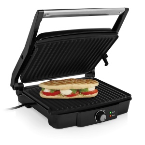 Gratar electric Tristar GR-2853, 2000 W, deschidere 180, suprafata 29,7 x 23,5 cm, negru