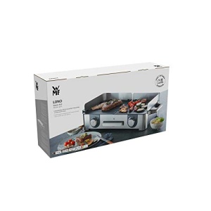 Gratar electric WMF Lono Master gratar electric 50x28 cm gratar electric Gratar de masa cu parbriz si tava de picurare certificat pentru exterior pent - Img 15