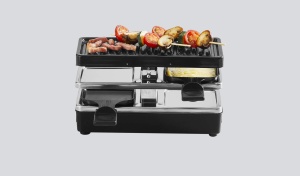 Gratar Raclette Tefal Plug Share YY5249FB, 2 persoane, modular, negru - Img 2
