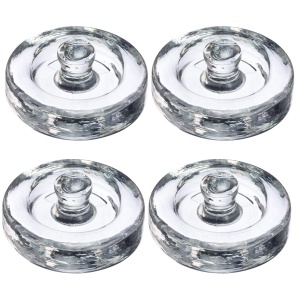 Greutati pentru fermentare Westmark, set de 4, din sticla, 8 cm